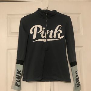 pink pull over